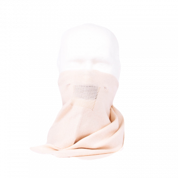 Jonaset Scarf (Natural White) + Breathing Air Warmer