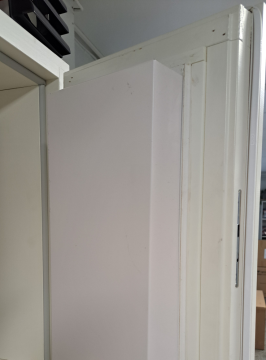 Sarne Sound trap - silencer for the ventilation window, white