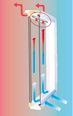 Sarne Aa-18 Trickle vent package, brown